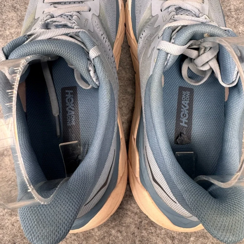 HOKA ONE ARAHI 5 Shoes Womens Size 10B Running BLUE FOG PROVINCIAL BLUE Sneakers